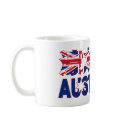 Australia Flag Mug by rudejapan Australia Flag Mug
