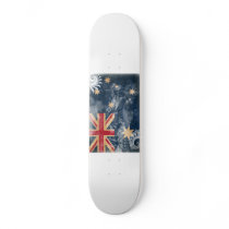 Australia Flag Custom Skateboard