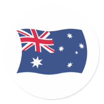 Australia Flag Sticker by livingflags Australia Flag Sticker