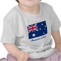 Australia Flag t-shirts