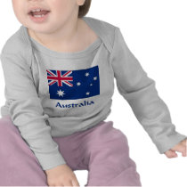 Australia Flag t-shirts
