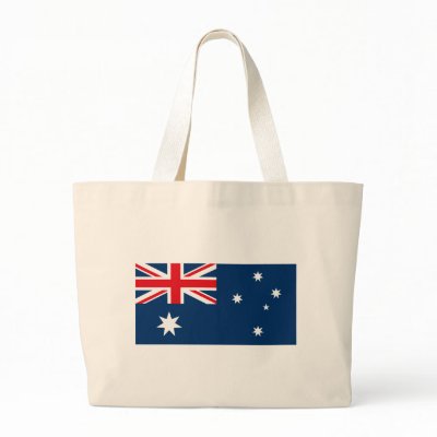 Australia Flag Tote Bag by FlagTshirts