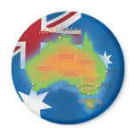 Australia Fridge Magnet