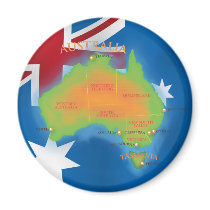 Australia Fridge Magnet