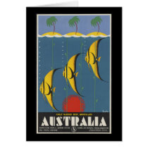 Australia Great Barrier Reef Queensland Greeting Card