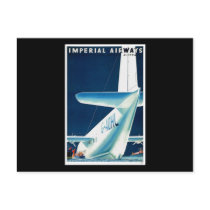 Australia Imperial Airways Postcard