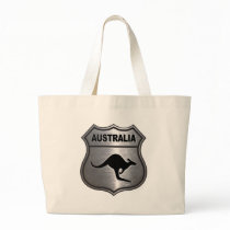 Australia Kangaroo Canvas Bag