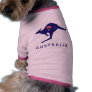 AUSTRALIA KANGAROO FLAG PET TEE SHIRT