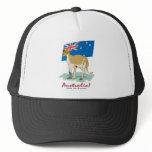 Australia Kangaroo Trucker Hat
