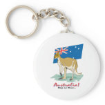 Australia Kangaroo Keychains