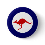 Australia kangaroo military aviation roundel button