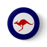 Australia kangaroo military aviation roundel button