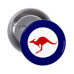 Australia kangaroo military aviation roundel button
