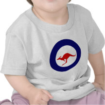 Australia kangaroo military aviation roundel t-shirts