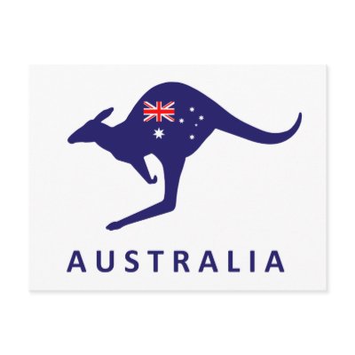 AUSTRALIA KANGAROO POST CARD by airpost