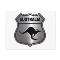 Australia Kangaroo Postcard