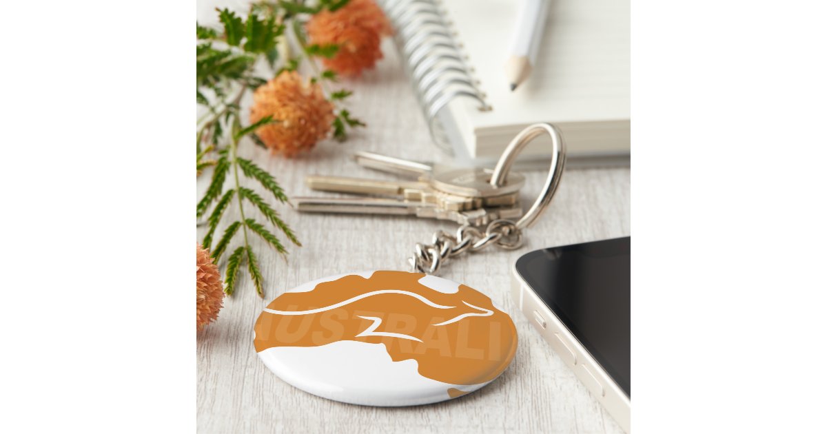 Australia Keychain Zazzle