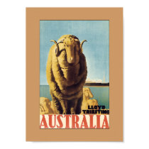 Australia - Lloyd Triestino (Border) posters by RetroCommunications Australia - Lloyd Triestino (Border) posters