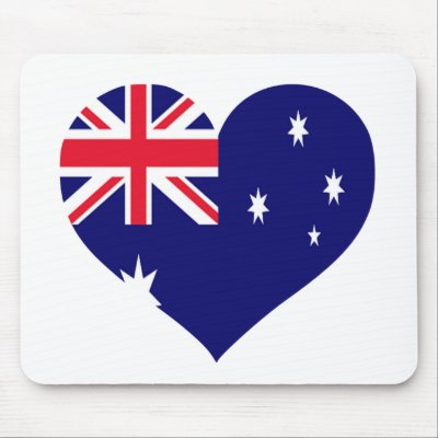 Australia Love Mousepads by robby1982