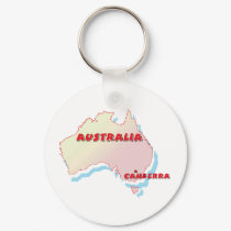 Australia Map keychains