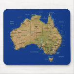 Australia Map Mousepad