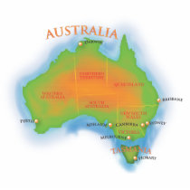 Australia Photo Cut Outs