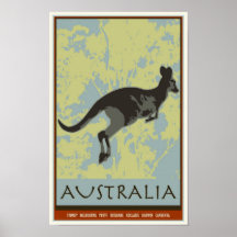 Australia Print
