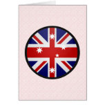 Australia quality Flag Circle Cards