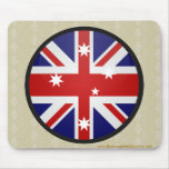 Australia quality Flag Circle Mouse Pads