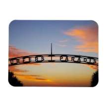 Australia, Queensland, Gold Coast, Sunrise, Rectangular Magnets
