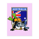 Australia Scuba Diving Panda postcards