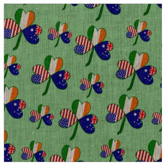 Australia Shamrock Fabric