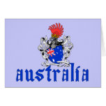 Australia Shield Card