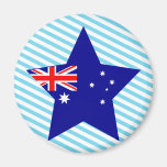 Australia Star Fridge Magnet