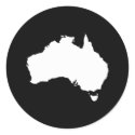 Australia stickers by silhouette_emporium Australia stickers
