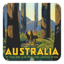 Australia Square Stickers
