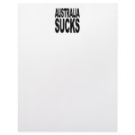 Australia Sucks letterhead