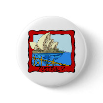 Australia - Sydney Opera House buttons