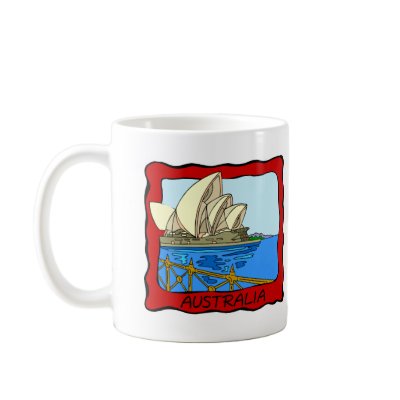 Australia - Sydney Opera House Mugs by teyes143