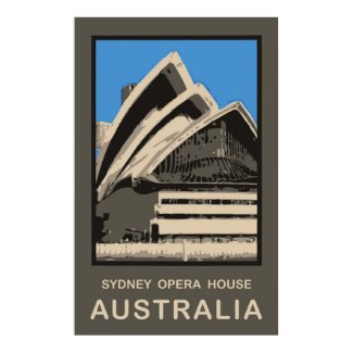 Australia Sydney Opera House print
