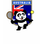 This darling little <b>panda bear</b> is too cute! Panda loves to play <b>tennis</b>! This adorable <b>tennis t-shirt</b> is perfect for tennis players and tennis fans. Support the Australian Tennis Team with this cute panda shirt!