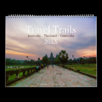 Australia Thailand Cambodia Travel 2012 Calendar