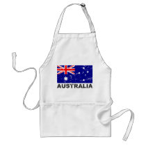 Australia Vintage Flag Apron