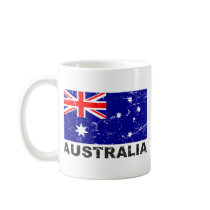 Australia Vintage Flag Mug