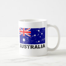 Australia Vintage Flag Mug