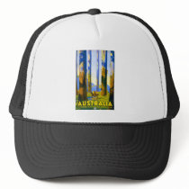 Australia - Vintage Travel Hat
