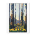 Australia Vintage Travel Poster postcards