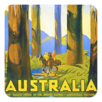 Australia - Vintage Travel Stickers