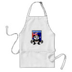This cute bodybuilding panda loves weightlifting. He stands in front of a large flag of Australia. Look how easy he lifts that heavy barbell loaded with weight plates. This design is too cute. Great gifts here for anyone from Australia who loves weightlifting.