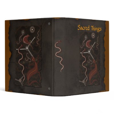 AUSTRALIAN ABORIGINAL ART Design Binder by RavenSpiritPrints
